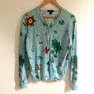 J. Crew Florida cardigan sweater